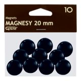 Magnes 20mm GRAND, czarny, 10 szt 130-1687