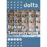 Etykieta samoprzylepna DOTTS A4 (100ark) 105x57mm (10 etyk/arkuszu)