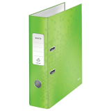 Segregator z mechanizmem WOW Leitz 180°, A4/80mm, zielony 10050054