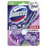 DOMESTOS Zawieszka do toalety KOSTKA POWER 5 LAVENDER 9x55g 879104