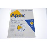 APEX folie do laminacji A4 STANDARD op. 100szt. Fellowes