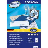 Etykiety uniwersalne ELA002 48,5 x 25,4 100 ark Economy Europe100 by Avery Zweckform