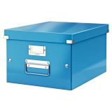 Pudło LEITZ C&S uniwersalne średnie WOW niebieskie 60440036