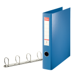 Segregator Esselte A4 Combi z 4 kółkami, 62 mm, niebieski, 82405
