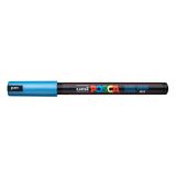 Marker z tuszem pigmentowym PC-1MR metalic niebieski POSCA UNPC1MR/DMETNI