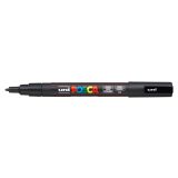 Marker z tuszem pigmentowym PC-3M czarny POSCA UNPC3M/DCA