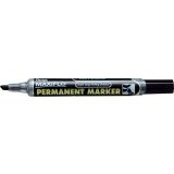 Marker permanentny MAXIFLO NLF60 czarny ścięty z tłoczkiem PENTEL