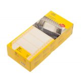 Etykiety uniwersalne 3615 88,9x35,7 na składance Trwałe, do drukarek igłowych, Avery Zweckform, 4000 szt./op., białe